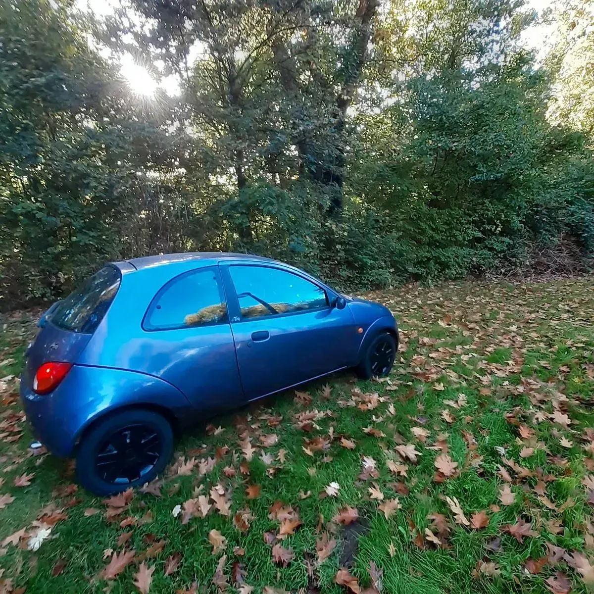 Używany Ford Ka 60 KM (44 kW) 2005 Niebieski Hatchback