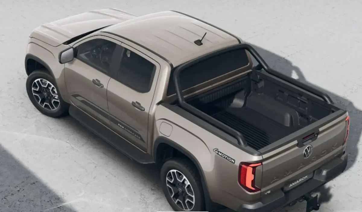 Neu VW Amarok PanAmericana 241 PS (177 kW) 2026 Bright beige Pickup