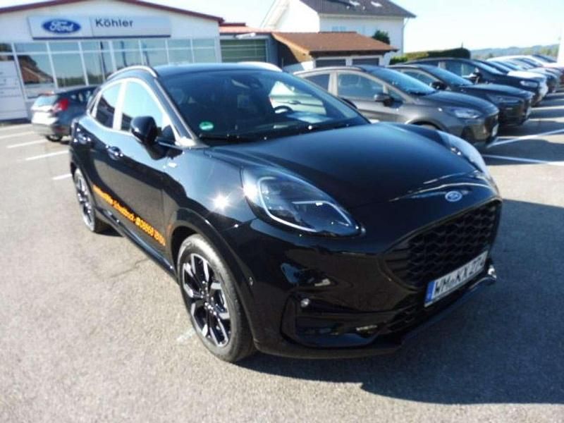 Agateblack metallic Gebraucht 2024 Ford Puma ST-Line X SUV | 32.900 € - Bild 1/4