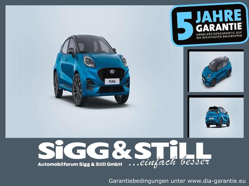 Digital aqua blue Neu 2025 Ford Puma SUV | 30.180 € - Bild 1/3