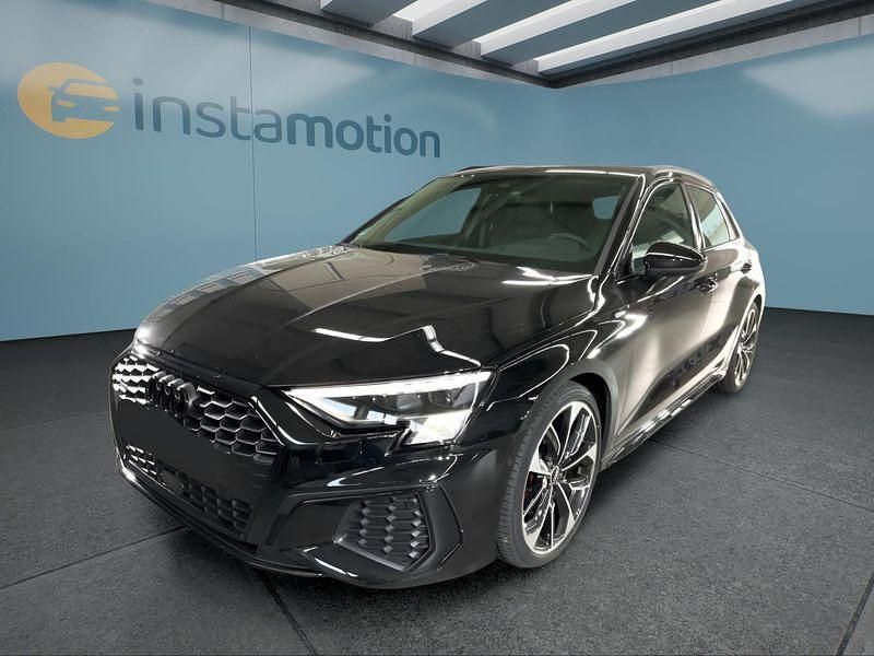 Schwarz Gebraucht 2022 Audi A3 Sportback Kleinwagen | 36.649 € - Bild 1/4