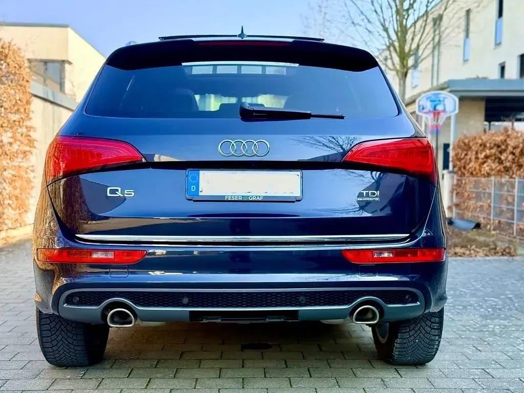 Second-hand Audi Q5 S-Line 258 CP (189 kW) 2016 Albastru SUV