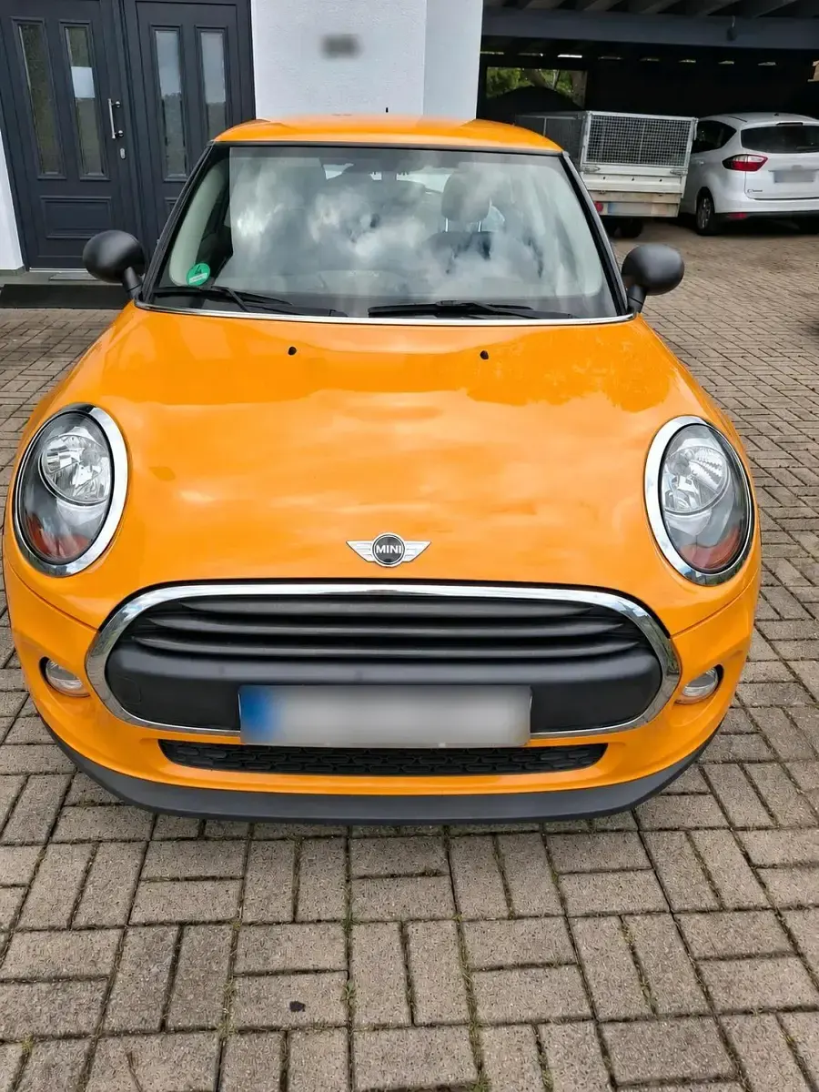 Gebraucht Mini ONE Salt 102 PS (75 kW) 2014 Orange Kleinwagen