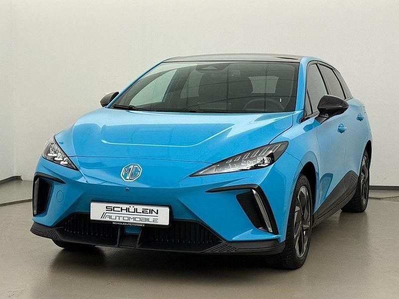Blau Gebraucht 2023 MG MG4 EV Luxury Kleinwagen | 19.980 € (Guter Preis) - Bild 1/4