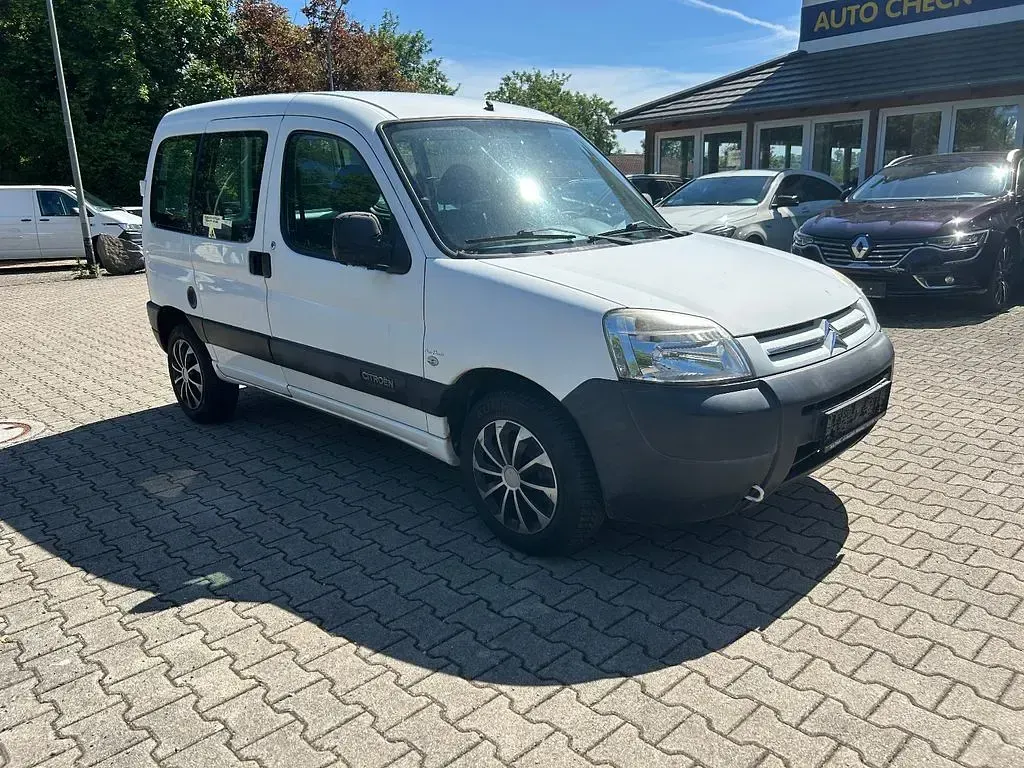 Gebraucht Citroën Berlingo First 75 PS (55 kW) 2008 Weiß Van / Kleinbus