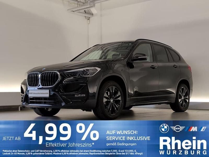 Schwarz Gebraucht 2021 BMW X1 Sport Line SUV | 25.380 € (Fairer Preis) - Bild 1/4