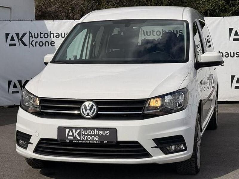 Gebraucht VW Caddy Maxi Trendline 150 PS (110 kW) 2019 Weiß Van / Kleinbus