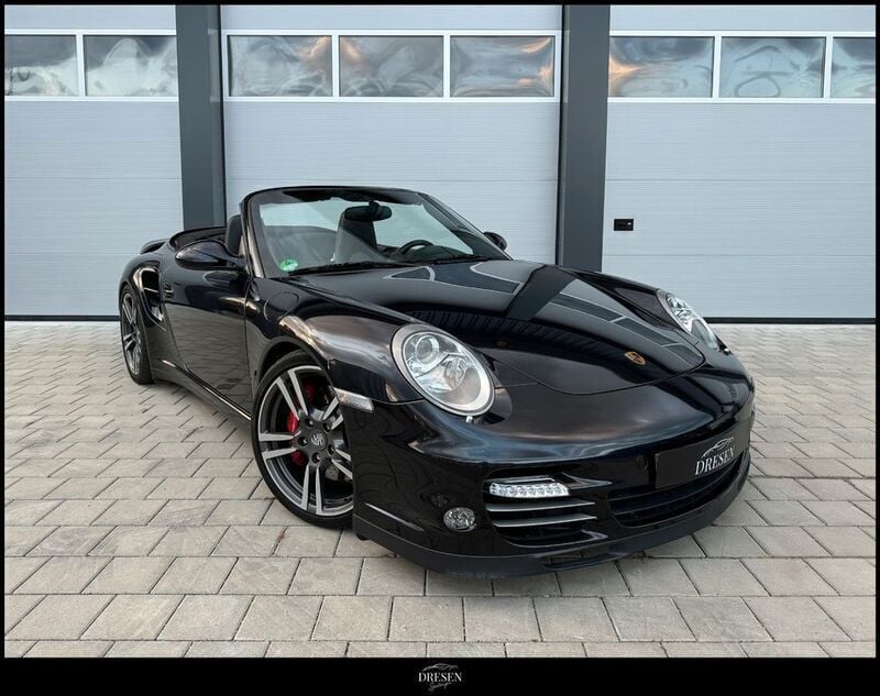 Schwarz Gebraucht 2010 Porsche 997 Turbo Cabrio | 88.900 € (Guter Preis) - Bild 1/4