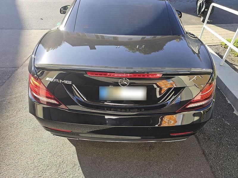 Gebraucht Mercedes SLC200 AMG line 185 PS (136 kW) 2018 Schwarz Cabrio