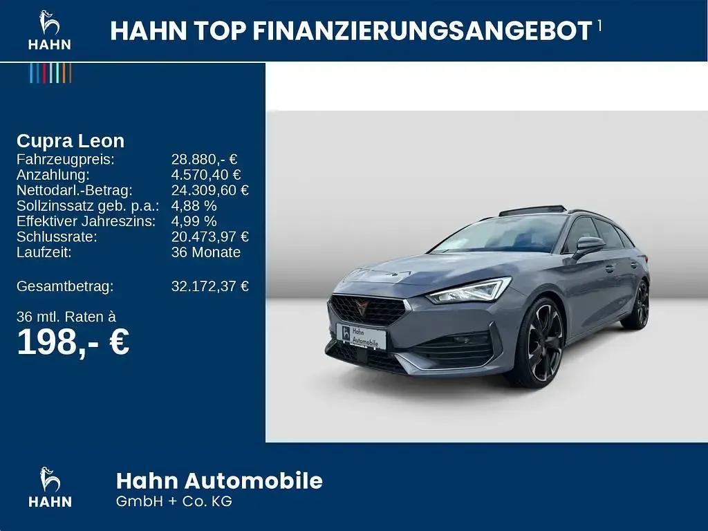 Brugt Cupra Leon VZ 310 HK (228 kW) 2023 Grå Stationcar
