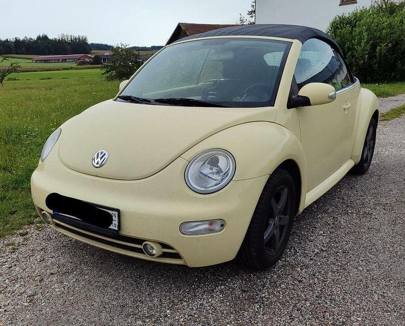 Gebraucht VW New Beetle Cabriolet 102 PS (75 kW) 2003 Gelb Cabrio