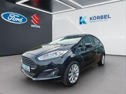 Schwarz Gebraucht 2016 Ford Fiesta Titanium Kleinwagen | 9.870 € (Fairer Preis) - Bild 1/4