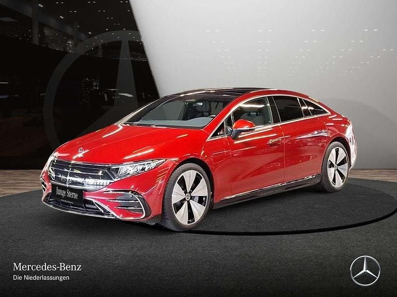 Gebraucht Mercedes EQS500 AMG 330 kW (449 PS) 2024 Manufaktur patagonienrot Limousine