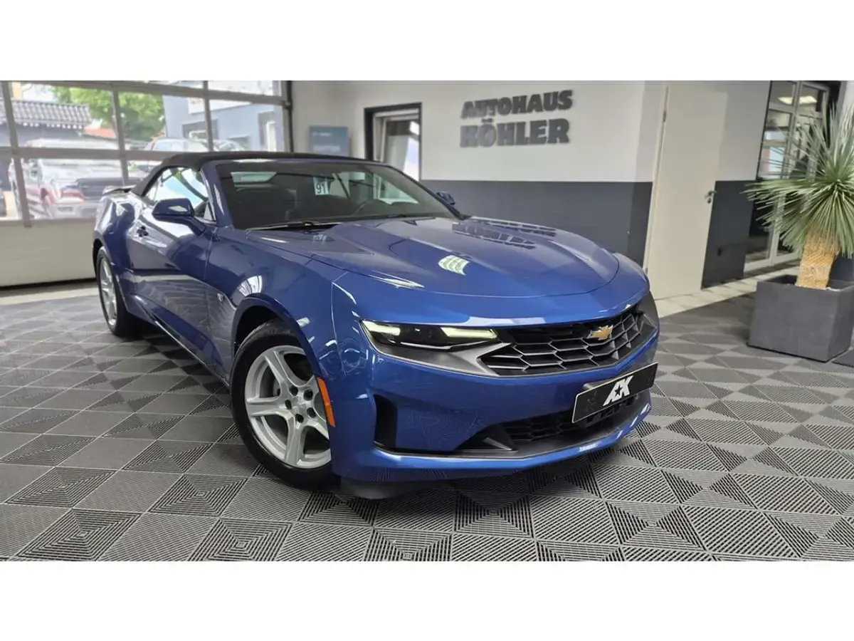 Neu Chevrolet Camaro 275 PS (202 kW) 2026 Blau Cabrio
