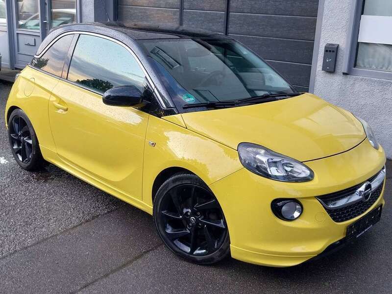 Gelb Gebraucht 2013 Opel Adam Slam Kleinwagen | 7.490 € (Fairer Preis) - Bild 1/4