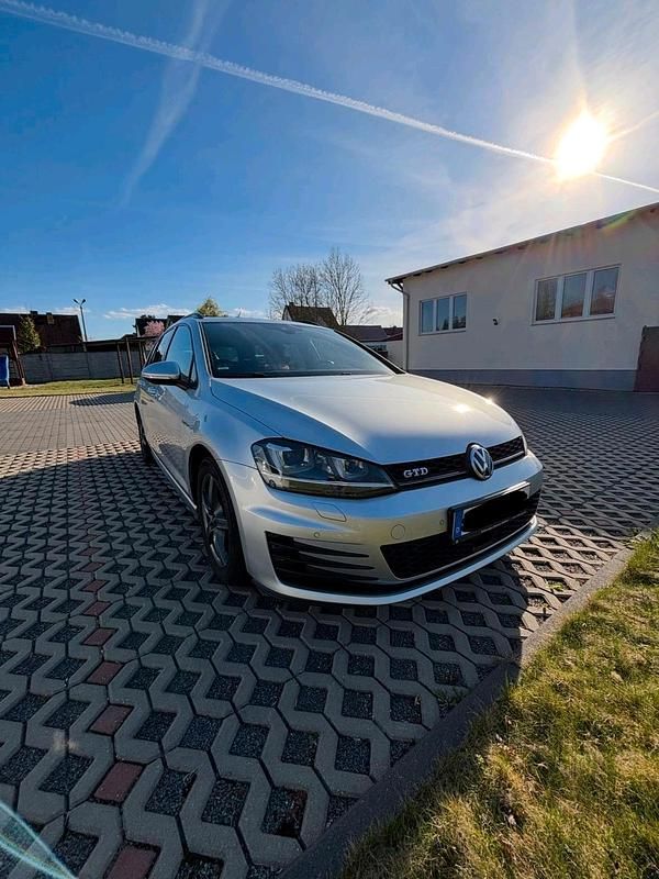 Gebraucht VW Golf VII GTD 184 PS (135 kW) 2016 Silber Kombi