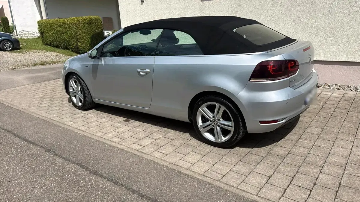 Gebraucht VW Golf Cabriolet 105 PS (77 kW) 2013 Silber Cabrio
