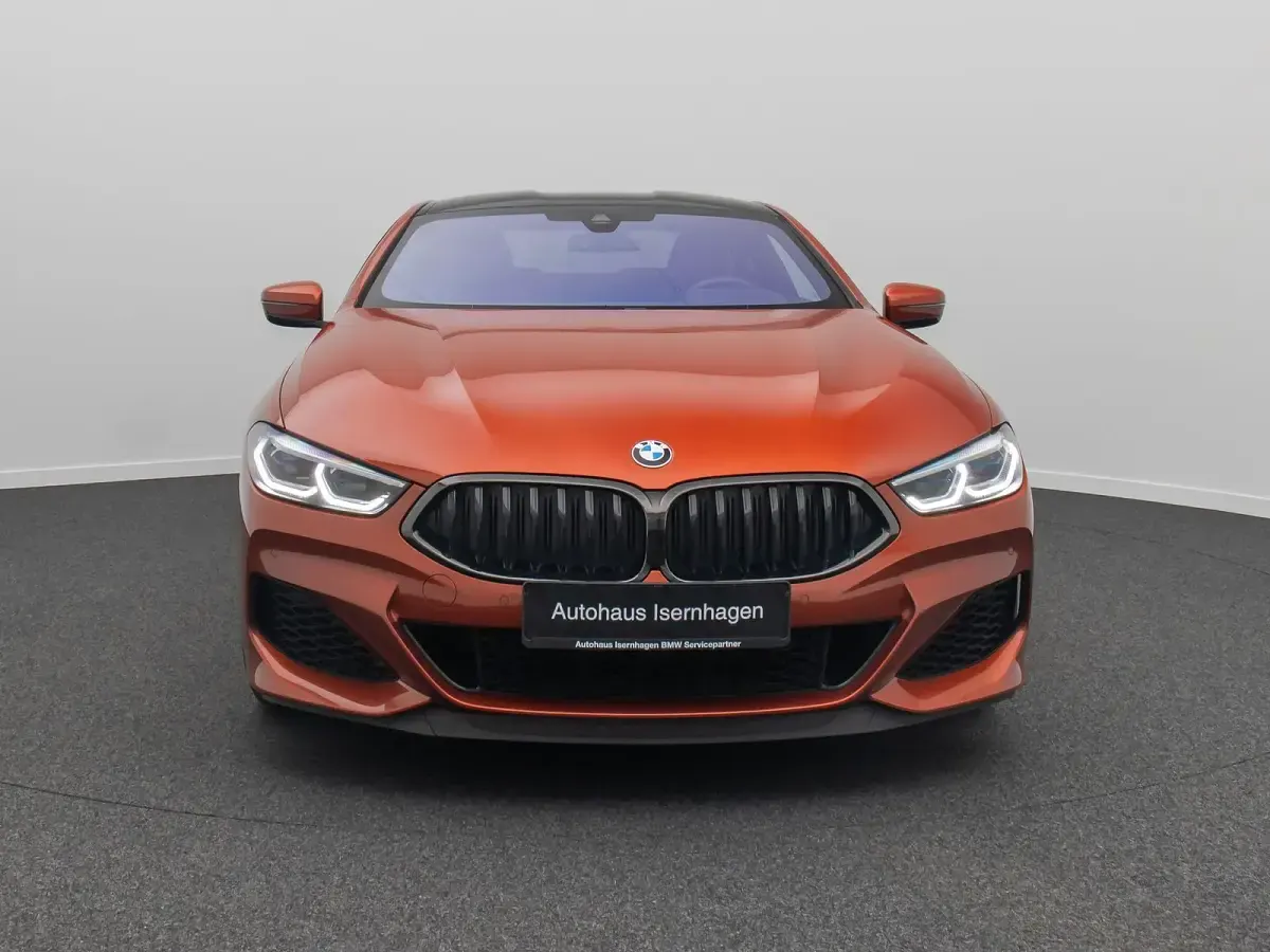 Gebraucht BMW M850 Shadowline 530 PS (389 kW) 2022 Sunset orange metallic c1schwarz Coupé