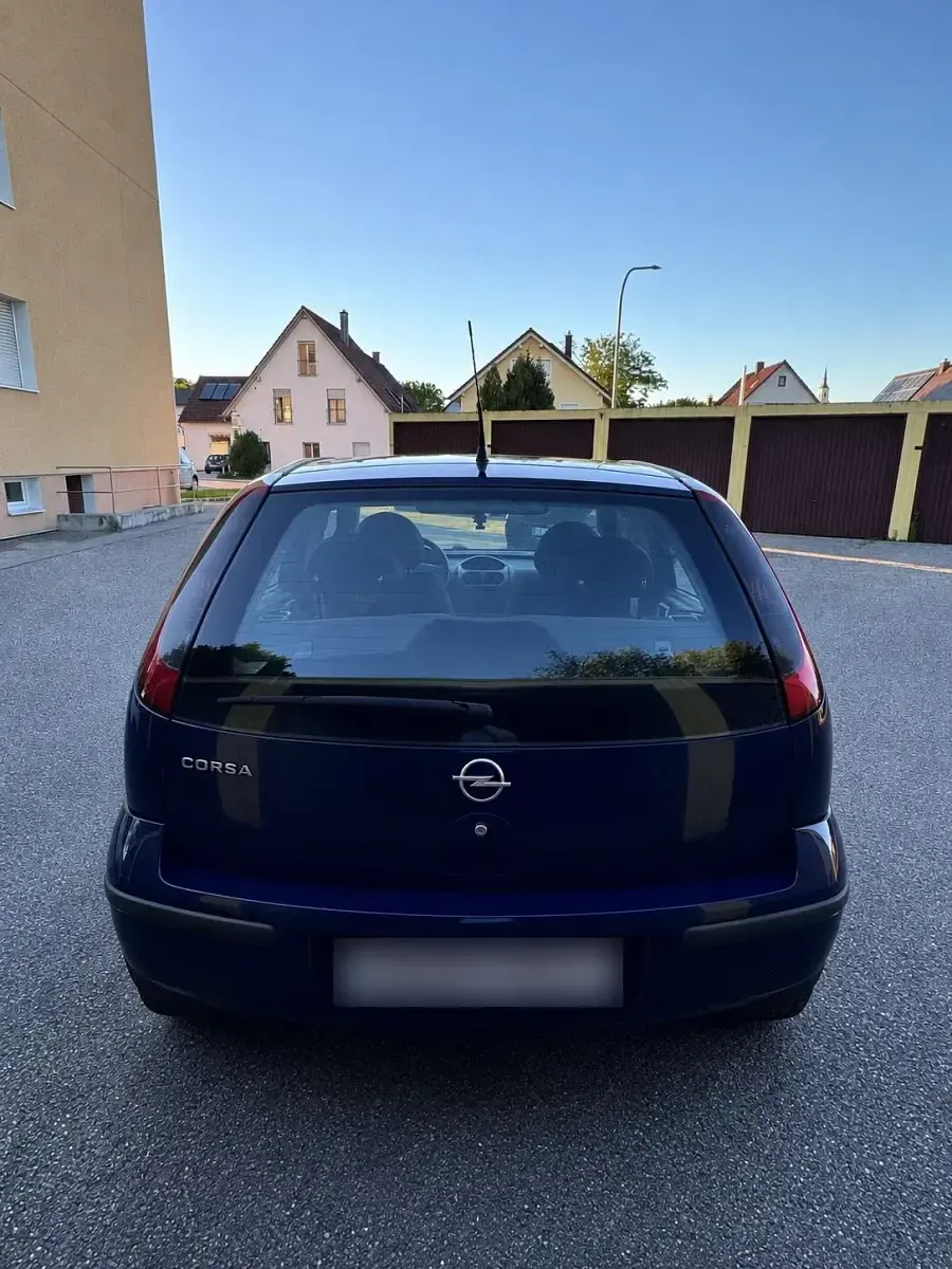 Gebraucht Opel Corsa 80 PS (58 kW) 2004 Blau Kleinwagen