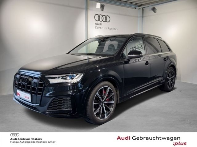 Mythosschwarz metallic Gebraucht 2022 Audi SQ7 Ambiente SUV | 71.890 € (Superpreis) - Bild 1/4