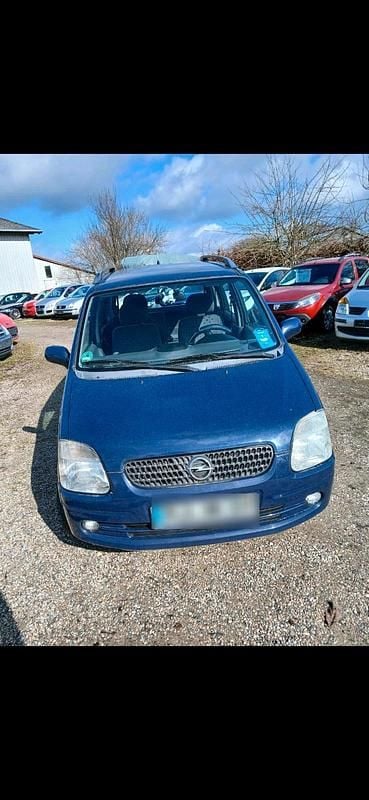 Gebraucht Opel Agila 75 PS (55 kW) 2001 Blau Van / Kleinbus