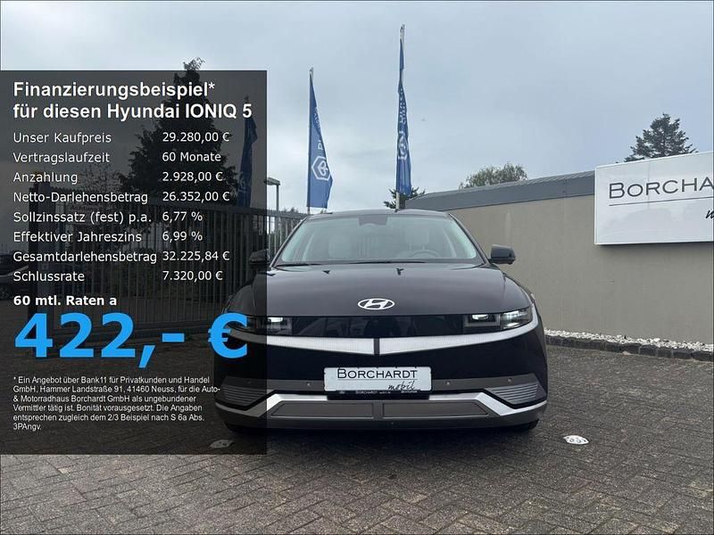 Schwarz Gebraucht 2022 Hyundai Ioniq 6 Limousine | 29.280 € (Teuer) - Bild 1/4