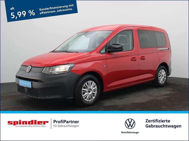 Kirschrot Gebraucht 2023 VW Caddy Van / Kleinbus | 23.680 € (Fairer Preis) - Bild 1/3