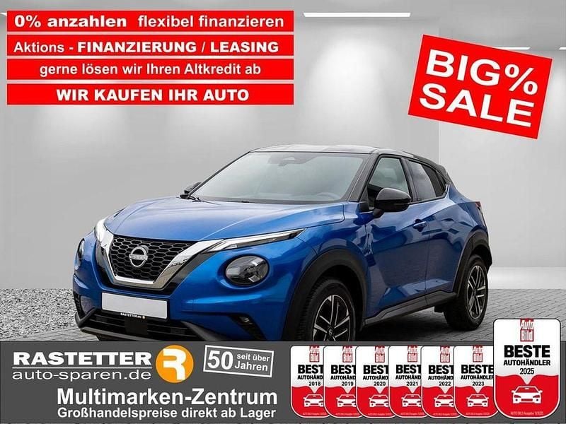 Magnetic blue/black zweifarblack Gebraucht 2024 Nissan Juke N-Connecta SUV | 21.480 € (Fairer Preis) - Bild 1/4