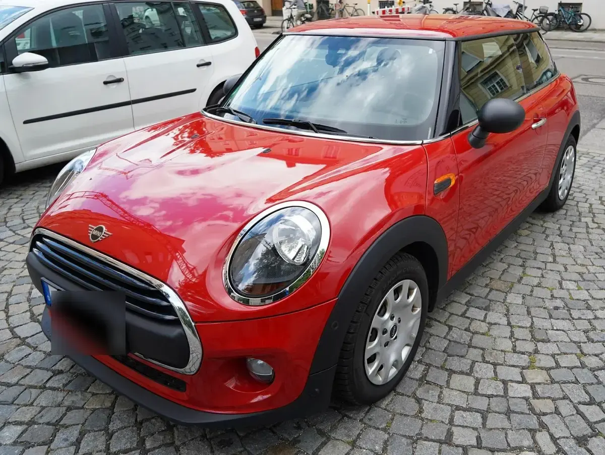Gebraucht Mini One D 95 PS (69 kW) 2018 Rot Kleinwagen