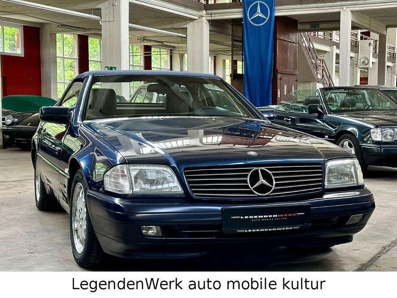 Gebraucht Mercedes SL320 231 PS (169 kW) 1996 Azuritblau  metallic 3660 Cabrio