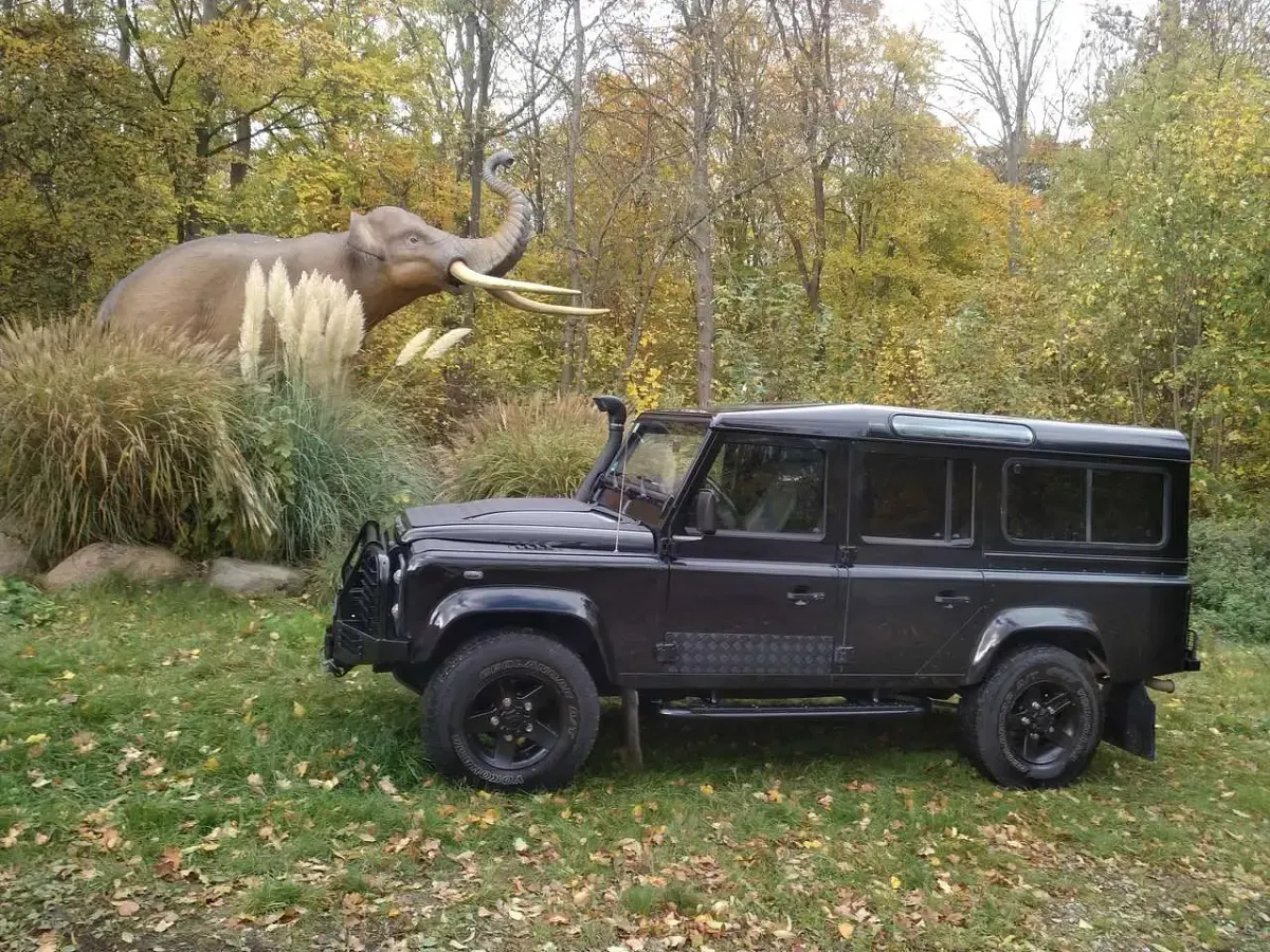 Gebraucht Land Rover Defender 122 PS (89 kW) 2010 Schwarz SUV