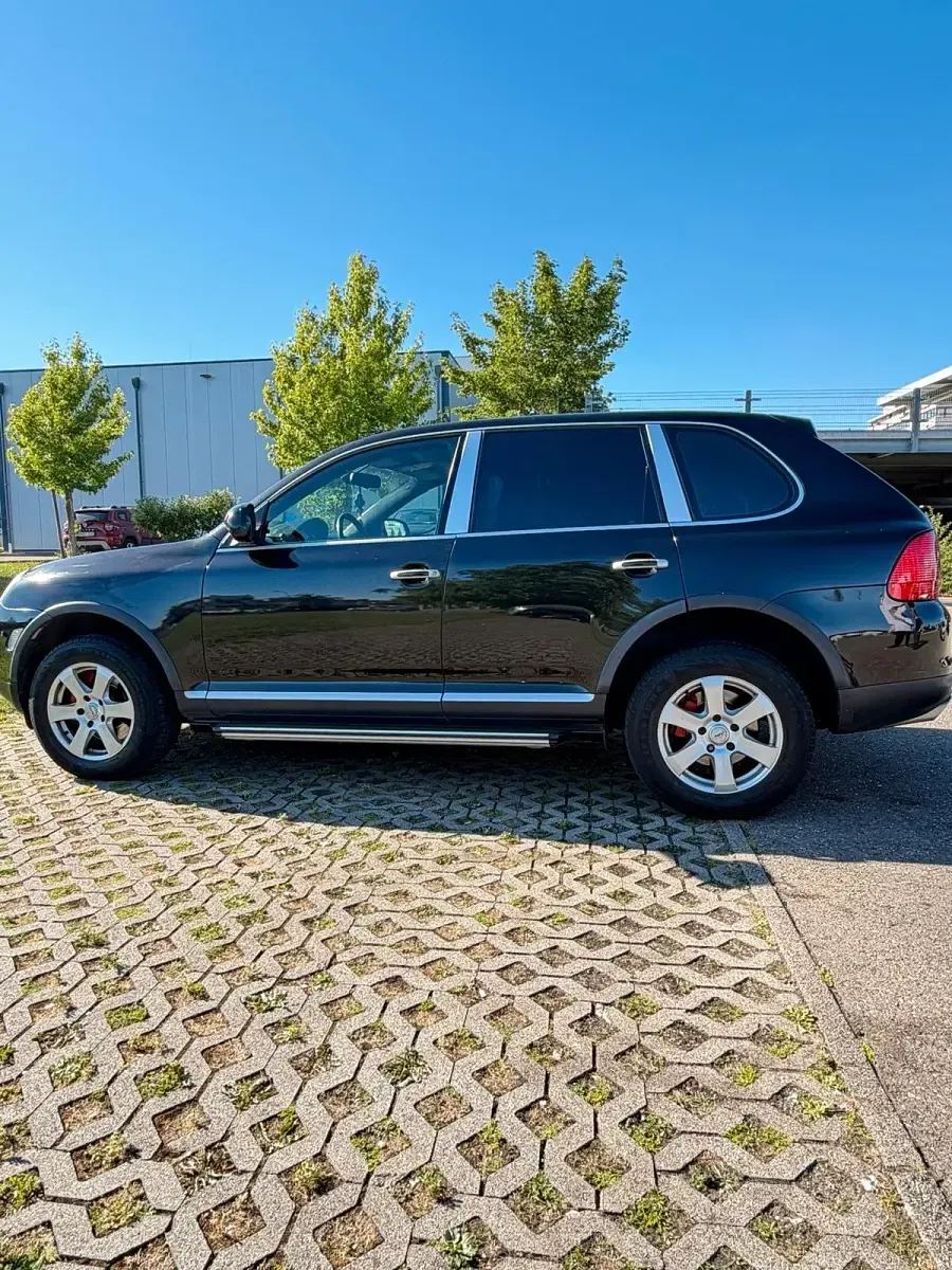 Gebraucht Porsche Cayenne Turbo 450 PS (330 kW) 2004 Schwarz SUV