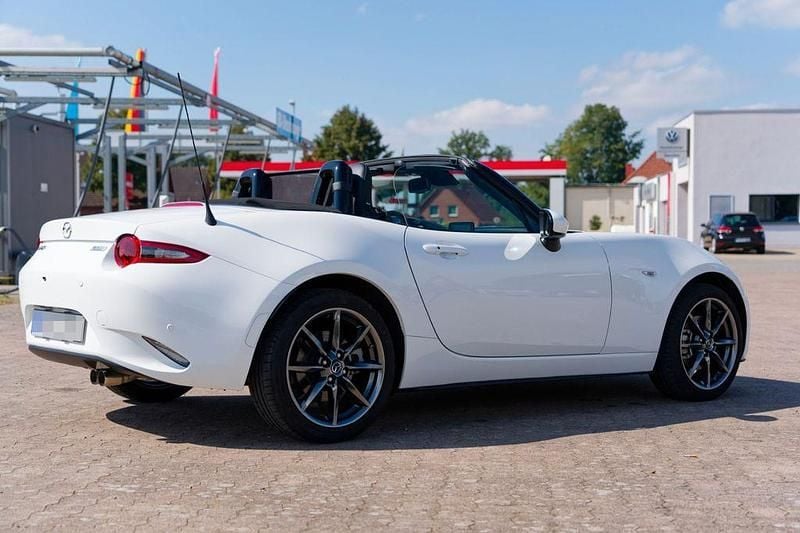 Gebraucht Mazda MX5 Sports-Line 184 PS (135 kW) 2019 Weiß Cabrio