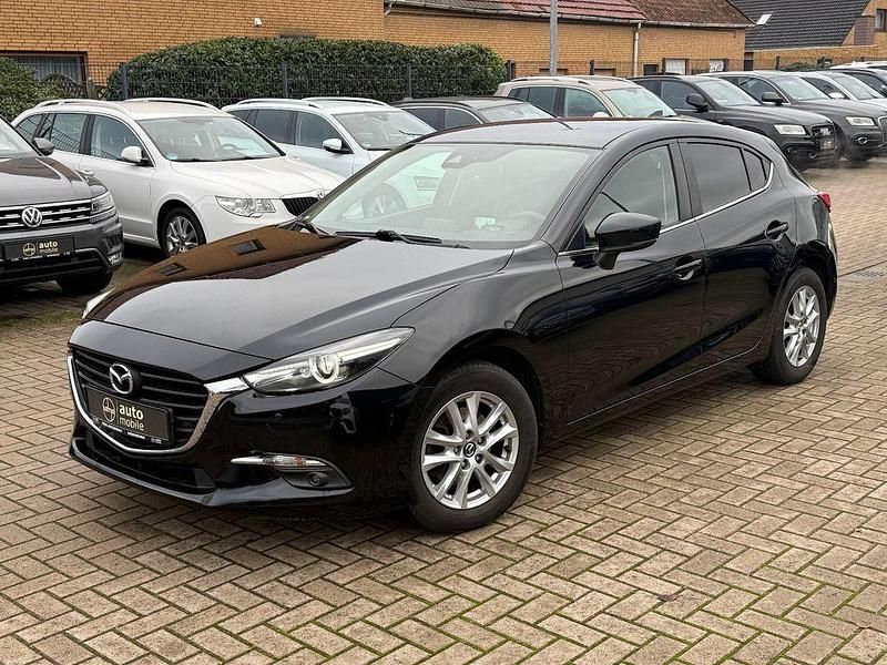 Schwarz Gebraucht 2018 Mazda 3 Exclusive Limousine | 13.698 € (Fairer Preis) - Bild 1/4