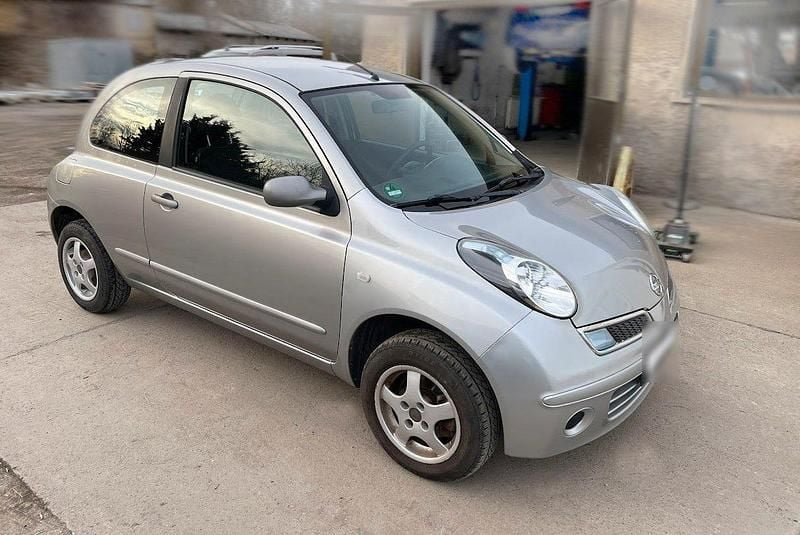 Second-hand Nissan Micra 65 CP (47 kW) 2008 Argintiu Hatchback