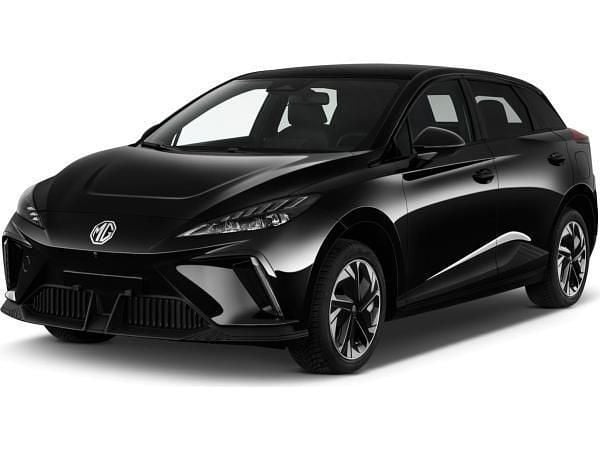 Schwarz (pebble black) Neu 2025 MG MG4 EV Luxury Kleinwagen | 39.363 € (Guter Preis) - Bild 1/4