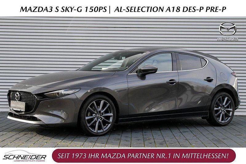 Gebraucht Mazda 3 Selection 150 PS (110 kW) 2021 Grau Limousine