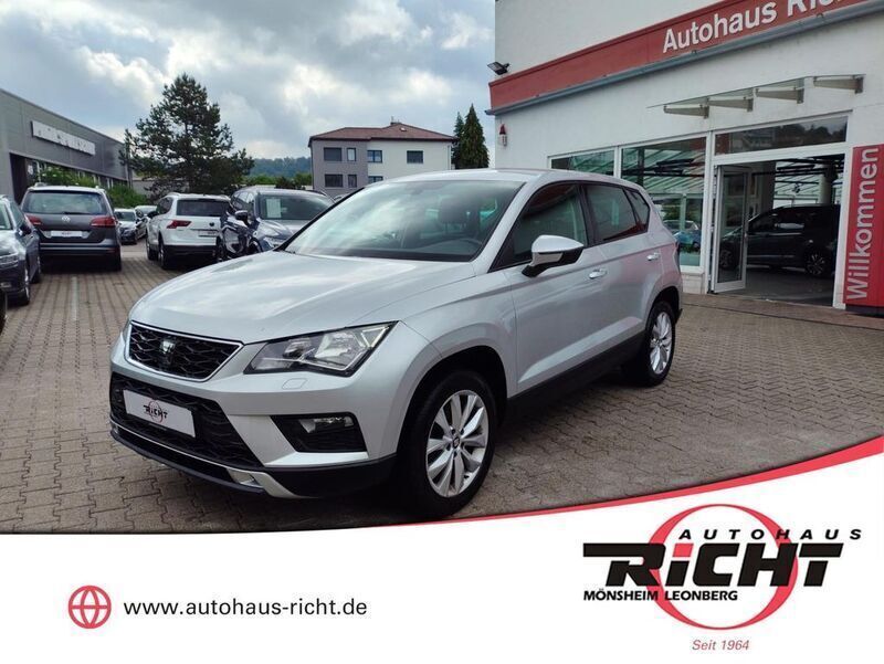 Silber Gebraucht 2016 Seat Ateca Style SUV | 12.980 € (Fairer Preis) - Bild 1/4