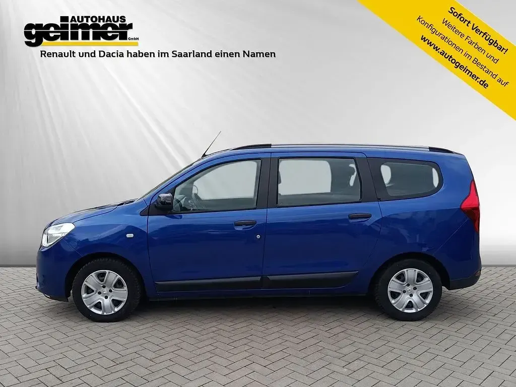 Gebraucht Dacia Lodgy Comfort 131 PS (96 kW) 2021 Blau Van / Kleinbus