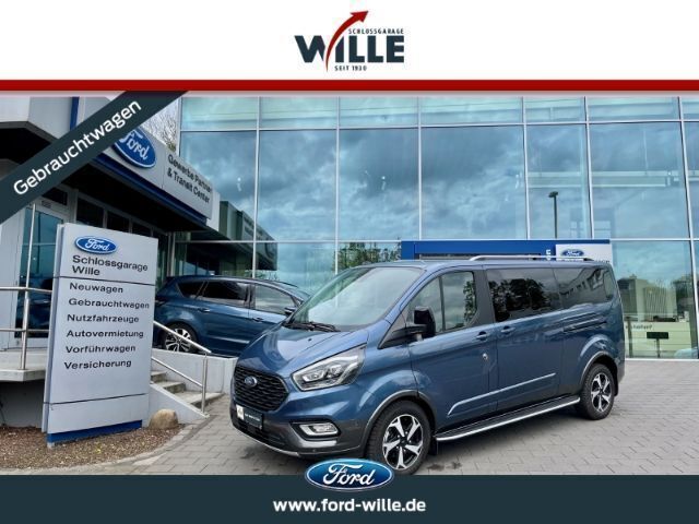 Blau Gebraucht 2022 Ford Tourneo Custom Active Van / Kleinbus | 47.990 € - Bild 1/4
