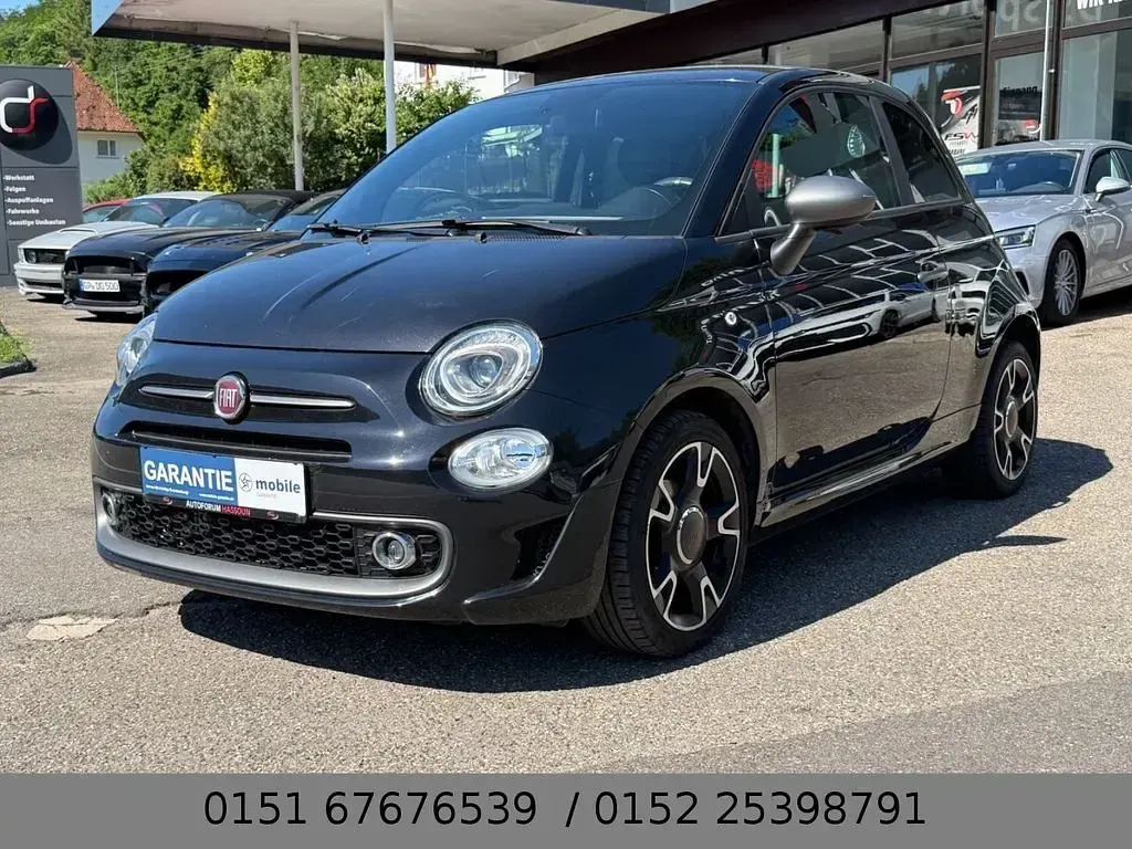 Gebraucht Fiat 500S S 86 PS (63 kW) 2019 Schwarz Kleinwagen
