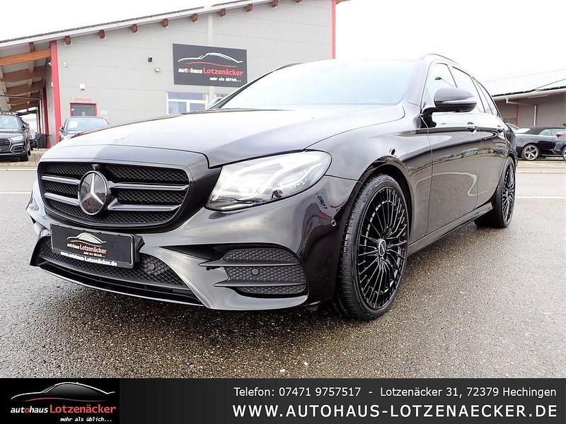 Schwarz Gebraucht 2019 Mercedes E350 AMG Limousine | 28.990 € (Fairer Preis) - Bild 1/4