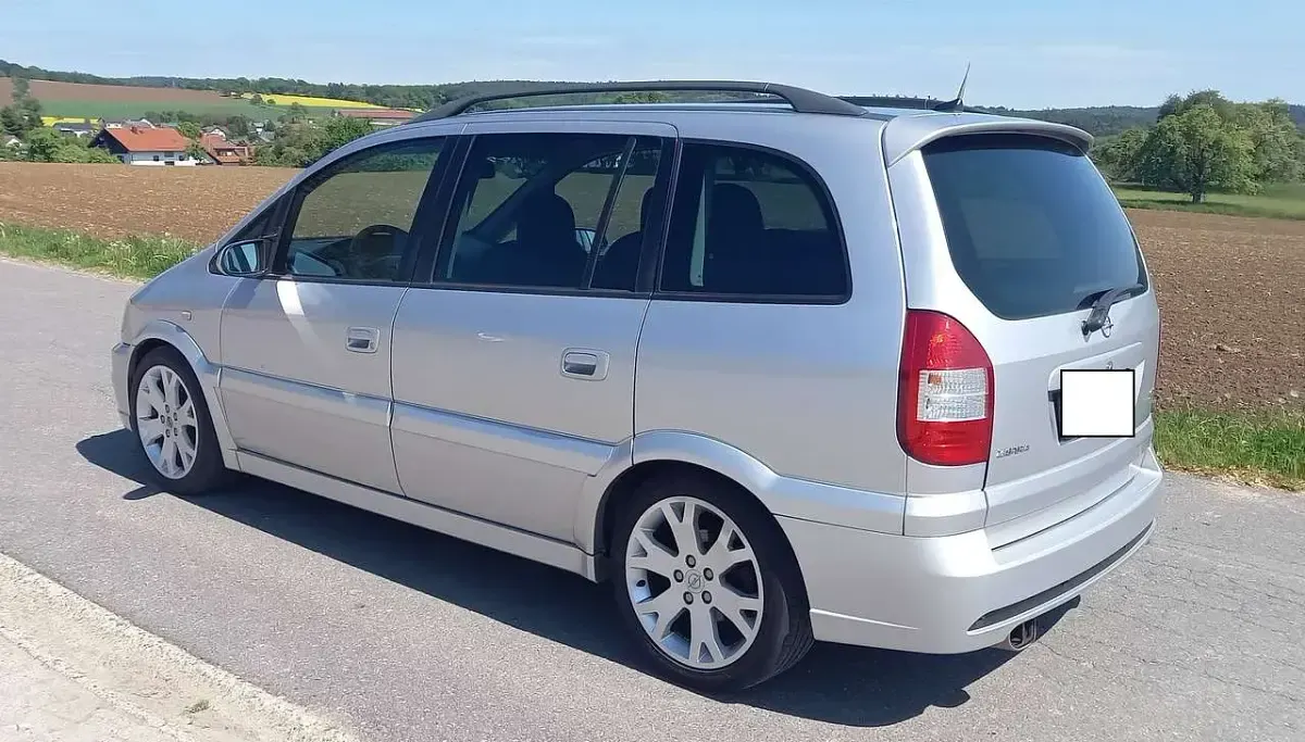 Gebraucht Opel Zafira OPC 200 PS (147 kW) 2004 Silber Van / Kleinbus
