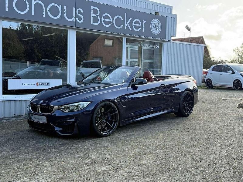 Gebraucht BMW M4 Cabriolet Shadowline 431 PS (317 kW) 2015 Blau Cabrio