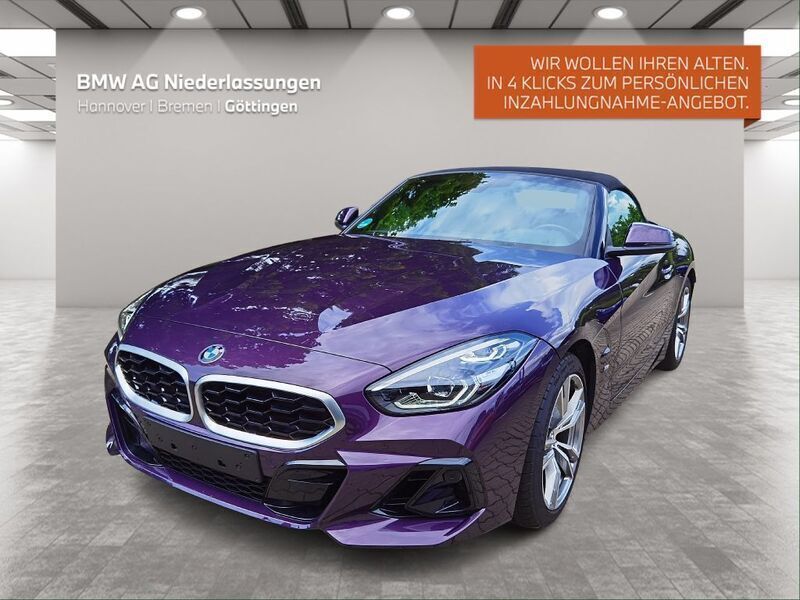 Violett Gebraucht 2024 BMW Z4 Efficient Dynamics Cabrio | 39.900 € (Fairer Preis) - Bild 1/2