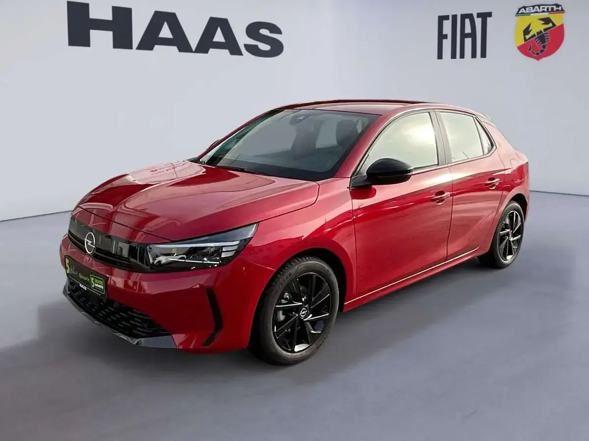 Używany Opel Corsa Edition 75 KM (55 kW) 2022 Czerwony Hatchback