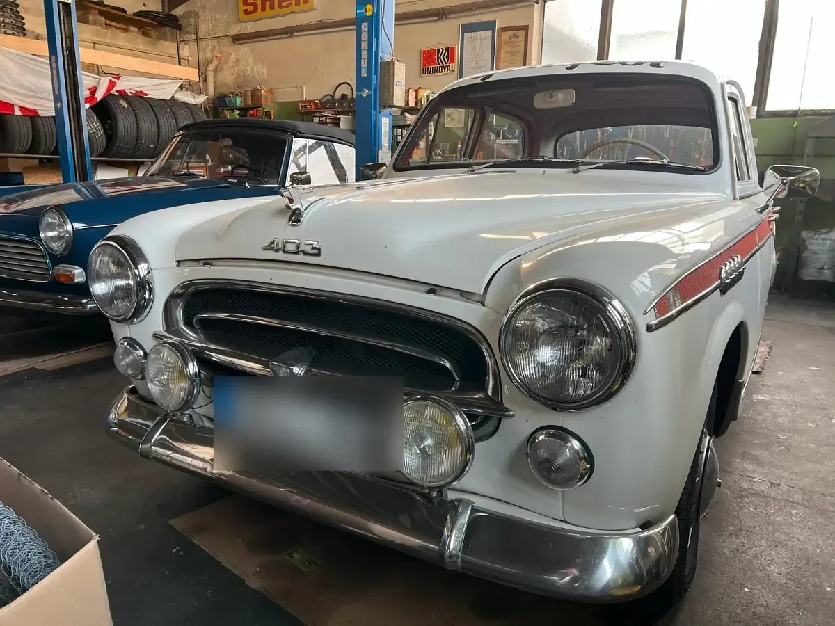 Gebraucht Peugeot 403 1960 Weiß Limousine