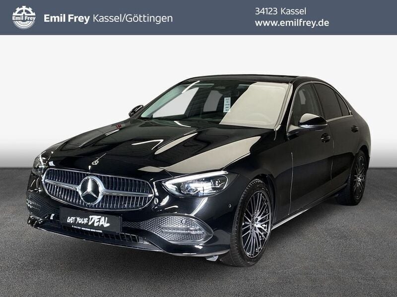 Schwarz Gebraucht 2024 Mercedes C180 Advanced Limousine | 42.400 € (Teuer) - Bild 1/4