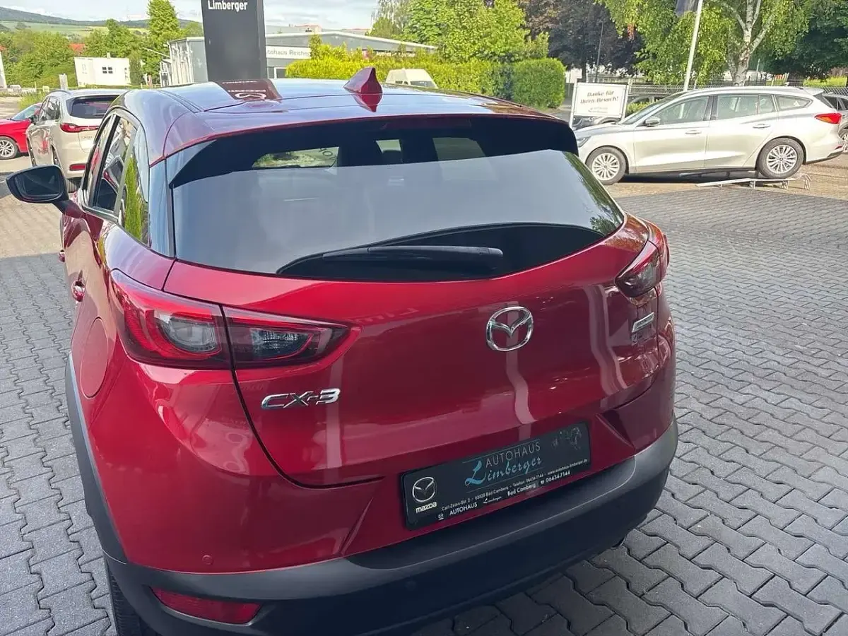 Używany Mazda CX-3 120 KM (88 kW) 2018 Czerwony SUV
