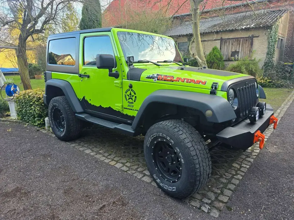 Gebraucht Jeep Wrangler 200 PS (147 kW) 2012 Grün SUV